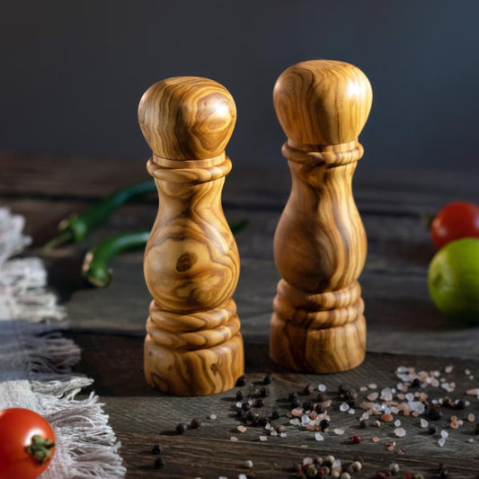 Classic Olive Wood Salt & Pepper Mill