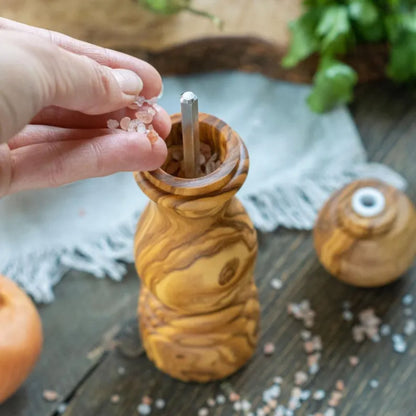 Classic Olive Wood Salt & Pepper Mill