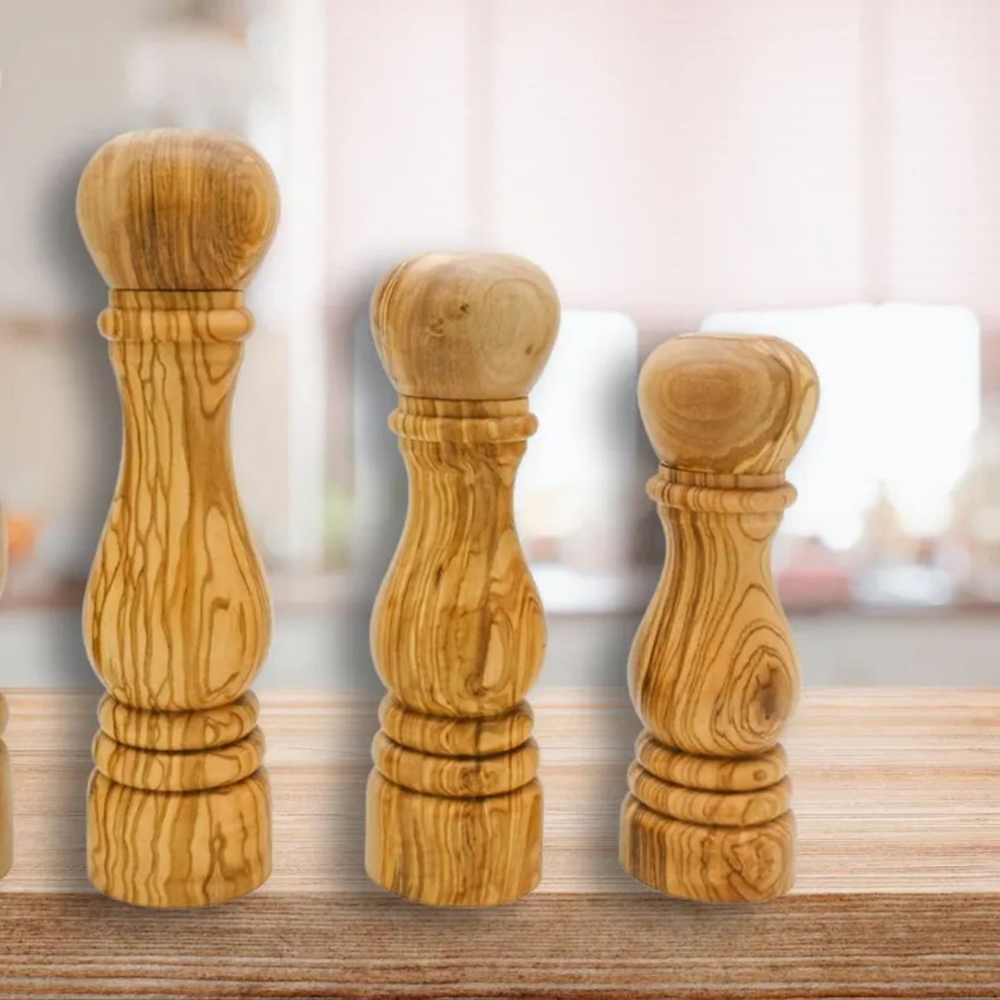 Classic Olive Wood Salt & Pepper Mill