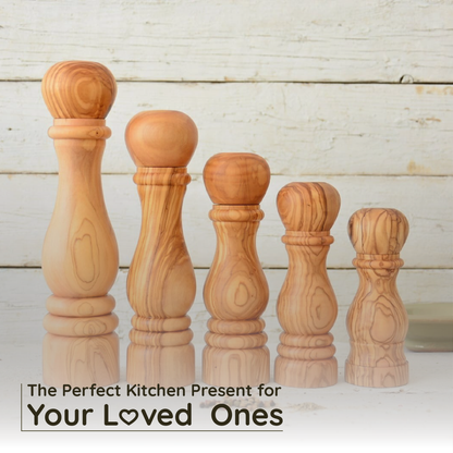 Classic Olive Wood Salt & Pepper Mill